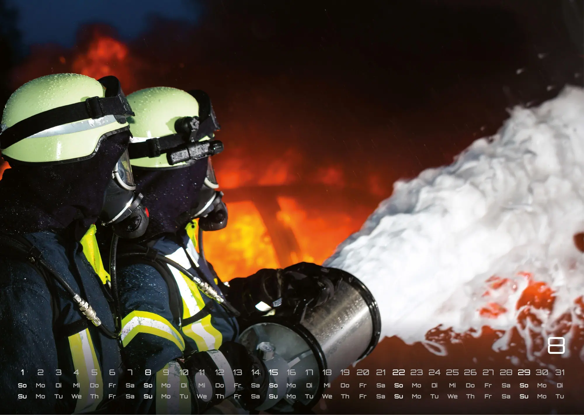 Bild: 9783986736514 | FIREFIGHTER - Retter in der Not - Feuerwehr - 2027 - Kalender DIN A3