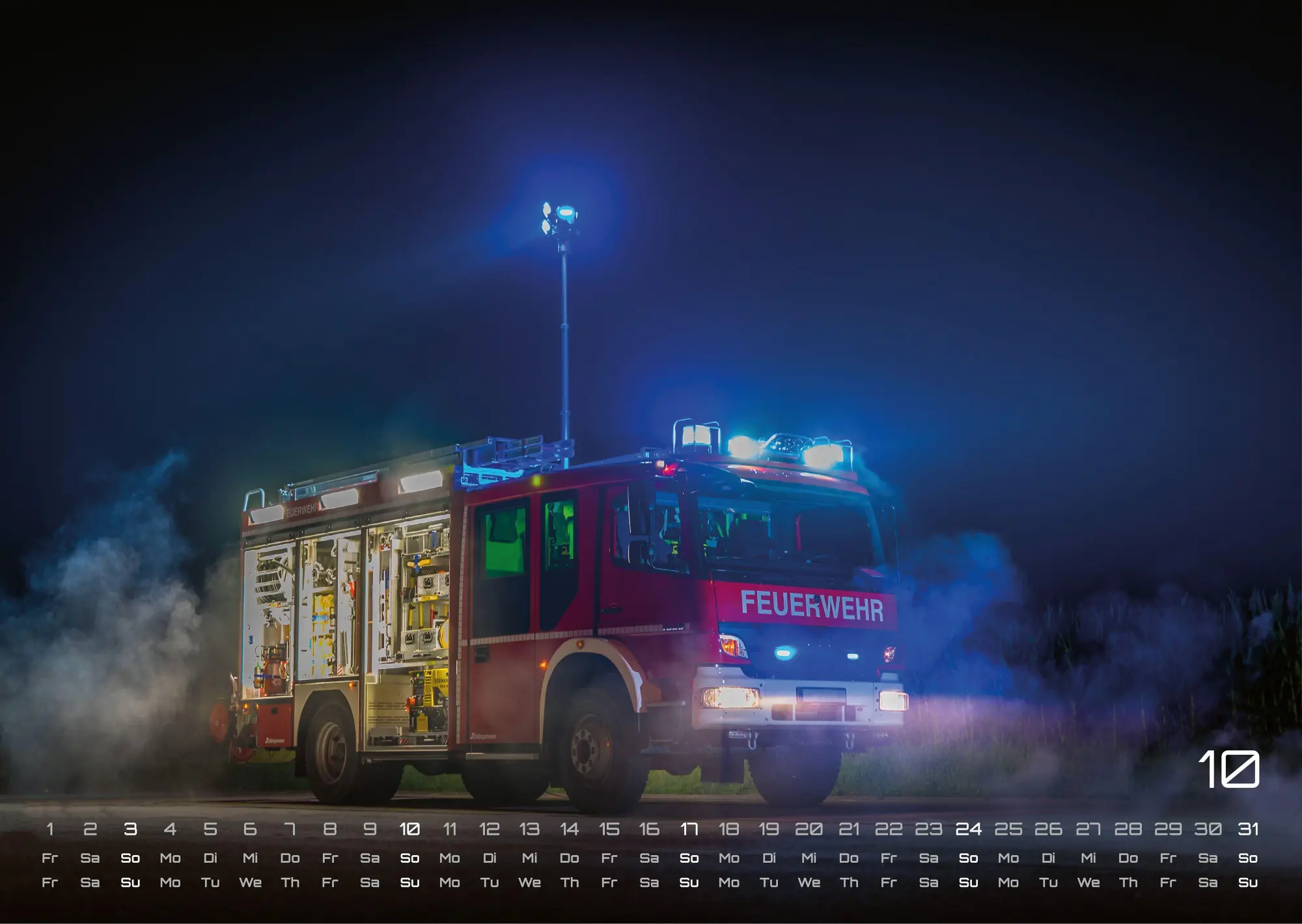 Bild: 9783986736514 | FIREFIGHTER - Retter in der Not - Feuerwehr - 2027 - Kalender DIN A3