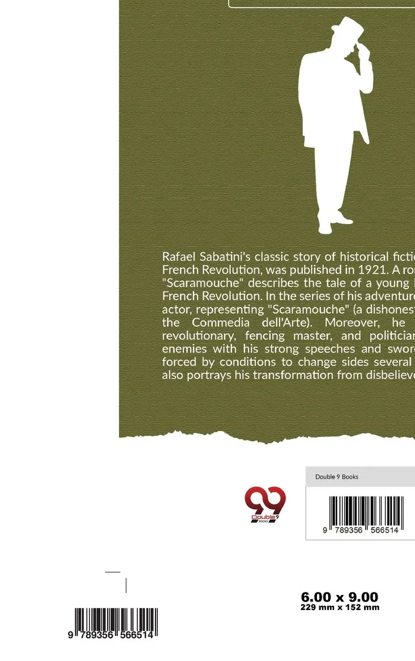 Rückseite: 9789356566514 | Scaramouche | Rafael Sabatini | Buch | Gebunden | Englisch | 2022