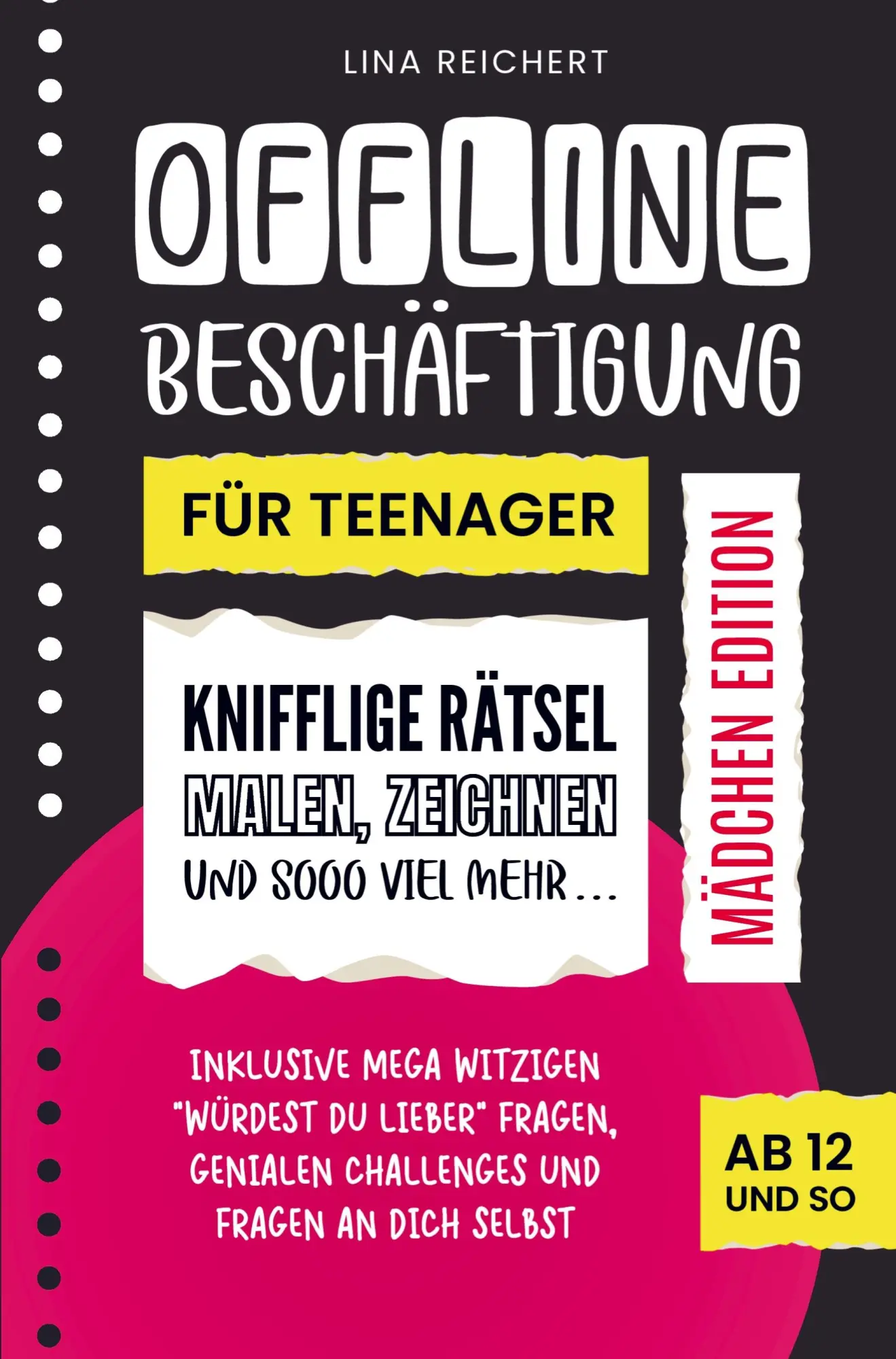Cover: 9789403846514 | Offline Beschäftigung für Teenager - Mädchen Edition (Ab 12 und...