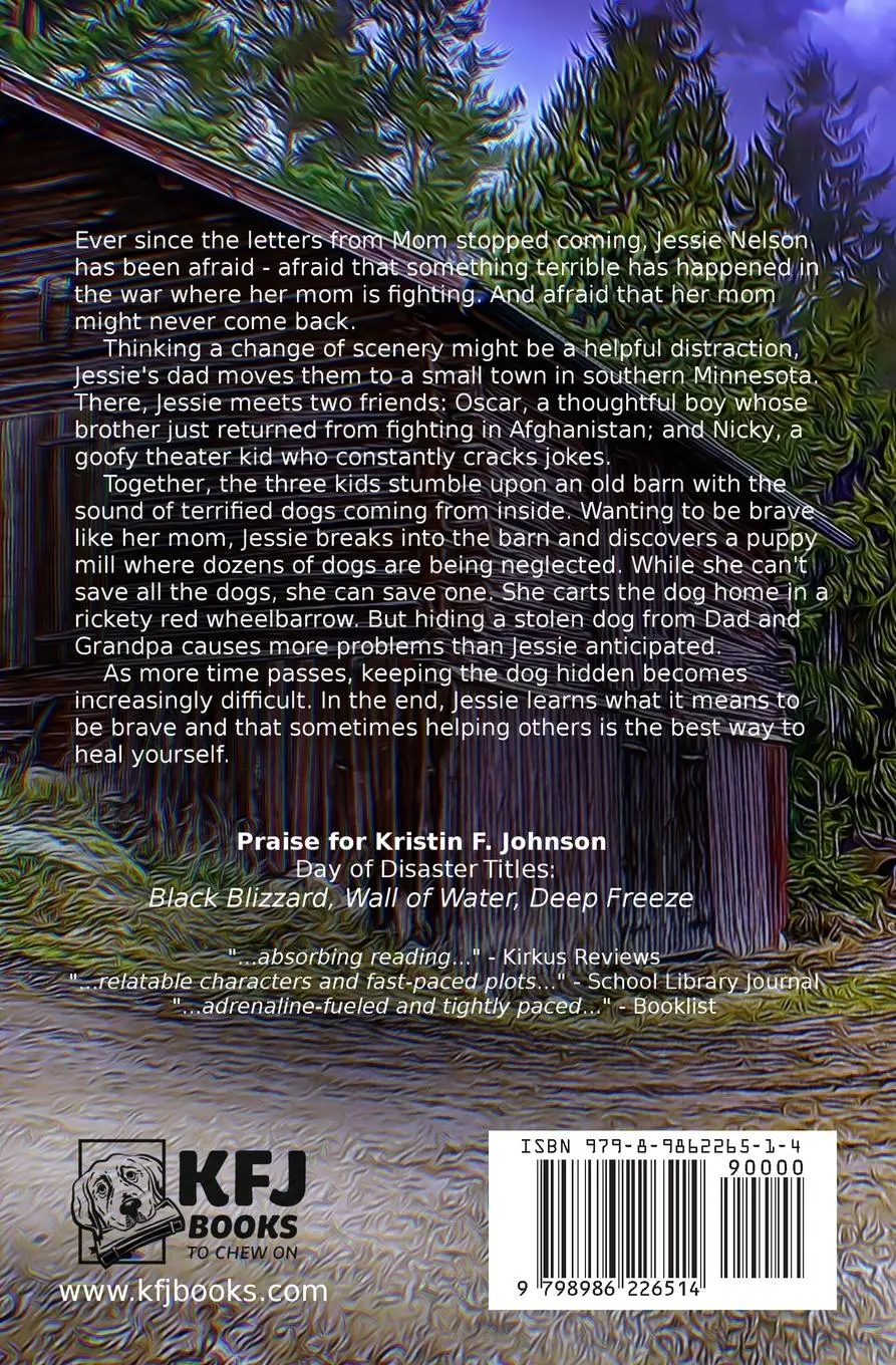 Rückseite: 9798986226514 | Fearless | A Middle Grade Adventure Story | Kristin F. Johnson | Buch