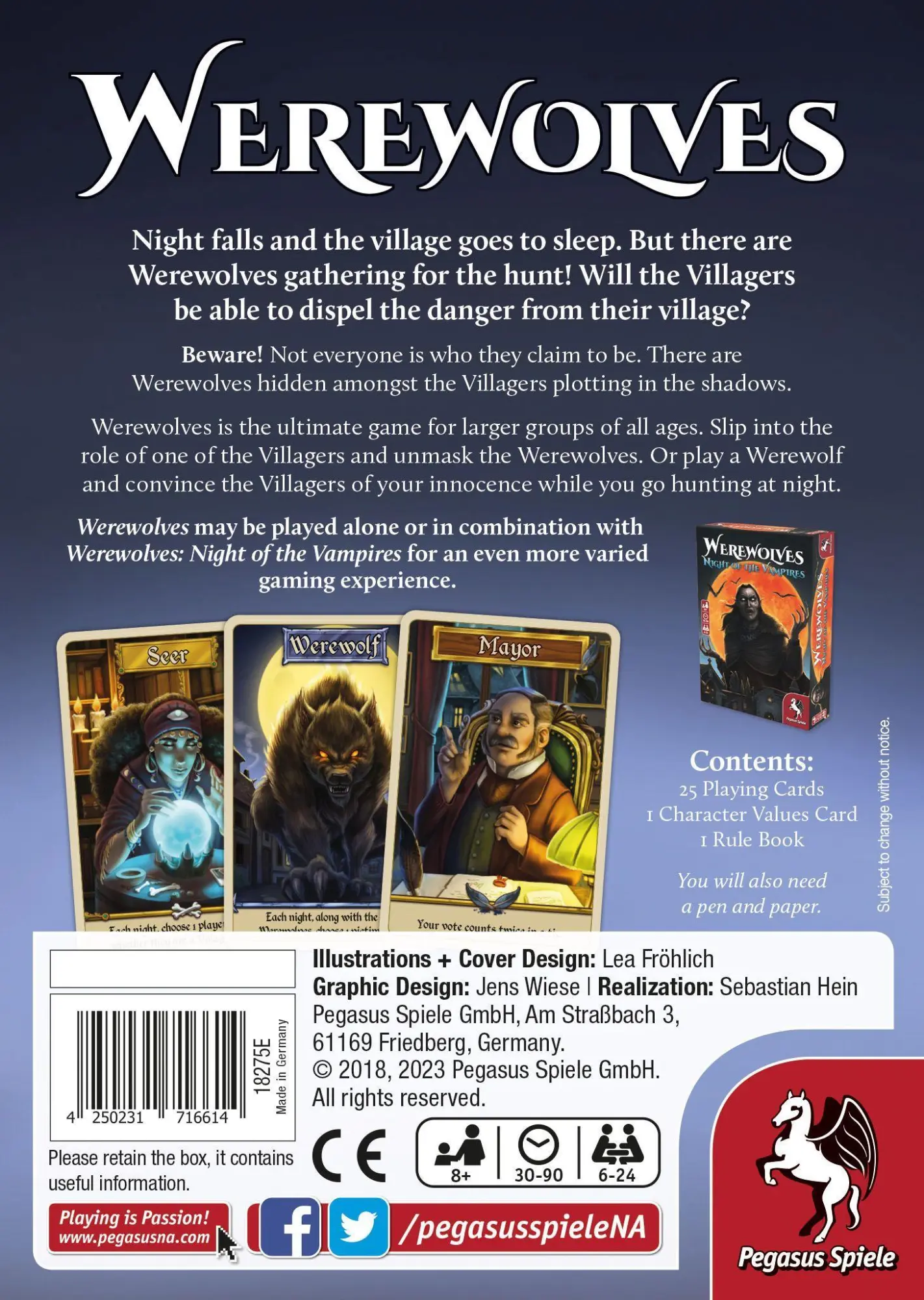 Bild: 4250231716614 | Werewolves *new edition* (English Edition) | Spiel | Brettspiel | 2018