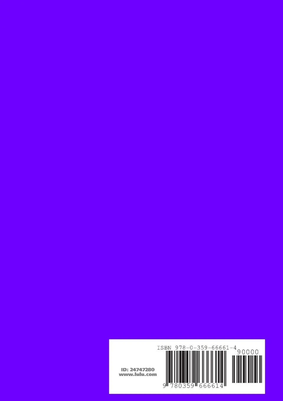 Rückseite: 9780359666614 | Take It or Leave It | Sam Maistros | Taschenbuch | Englisch | 2019