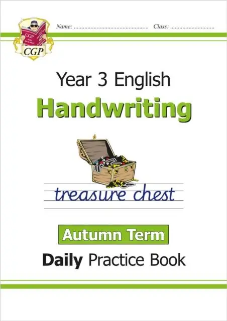 Cover: 9781789086614 | KS2 Handwriting Year 3 Daily Practice Book: Autumn Term | Cgp Books