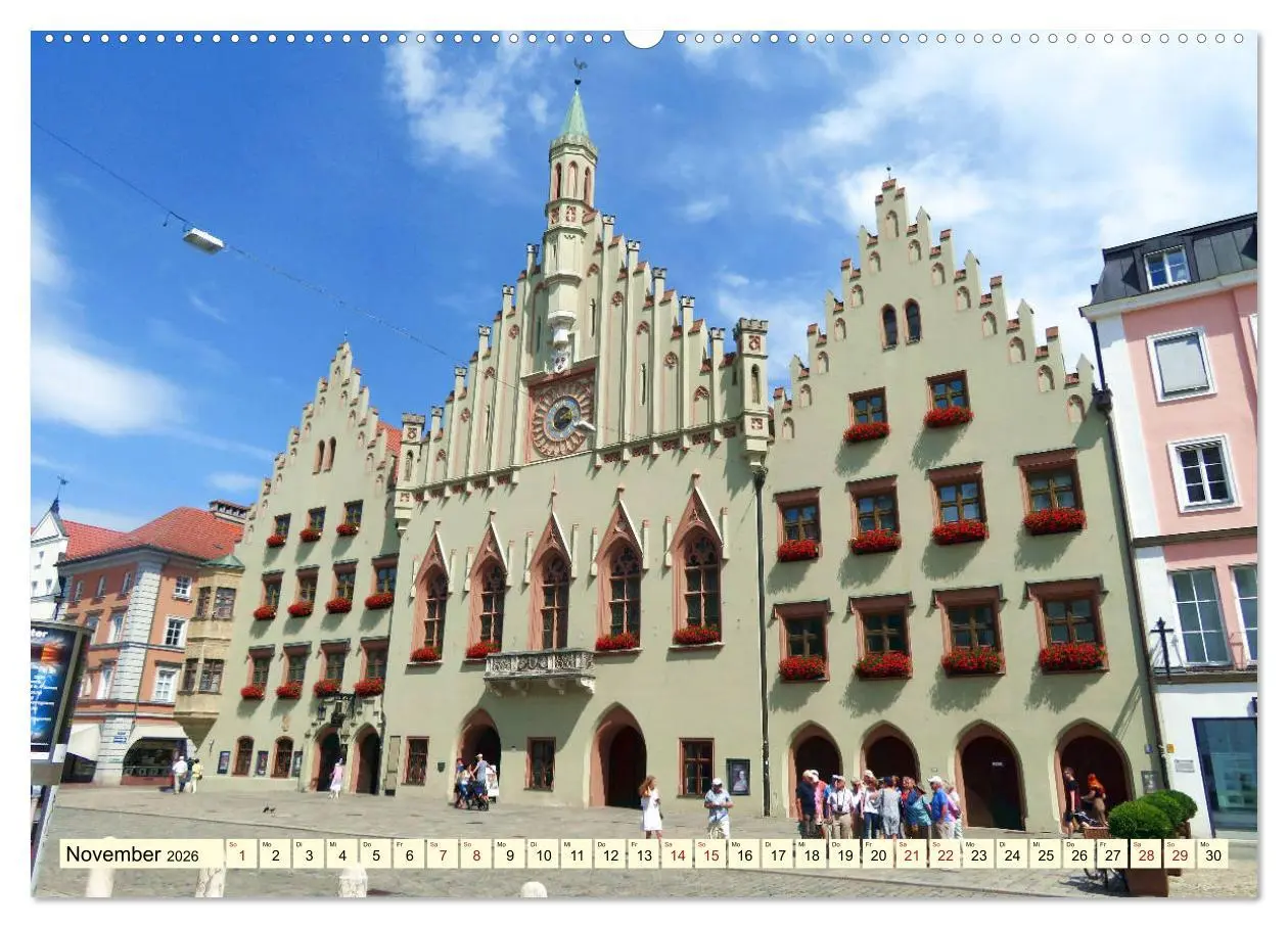 Bild: 9783457686614 | Unterwegs in Landshut (hochwertiger Premium Wandkalender 2026 DIN...