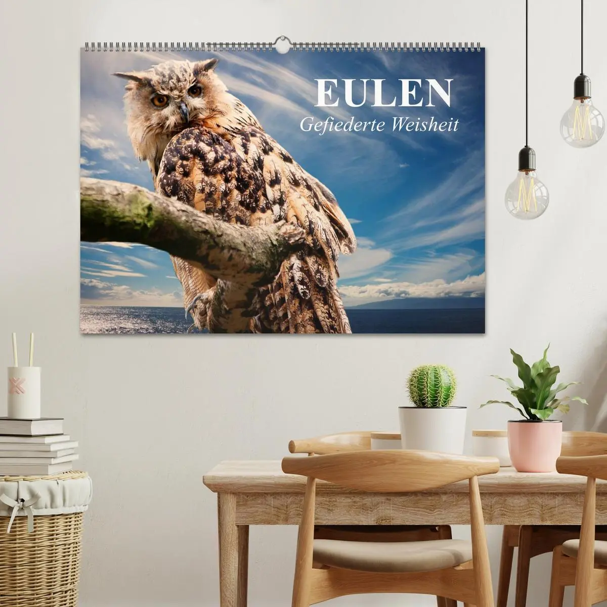 Bild: 9783457996614 | Eulen. Gefiederte Weisheit (Wandkalender 2026 DIN A2 quer),...
