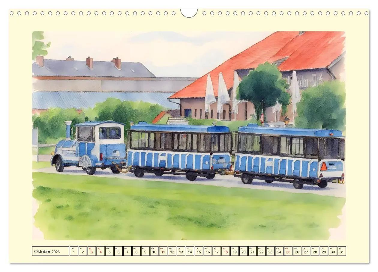 Bild: 9783516606614 | BORKUM Perle der Nordsee (Wandkalender 2026 DIN A3 quer), CALVENDO...