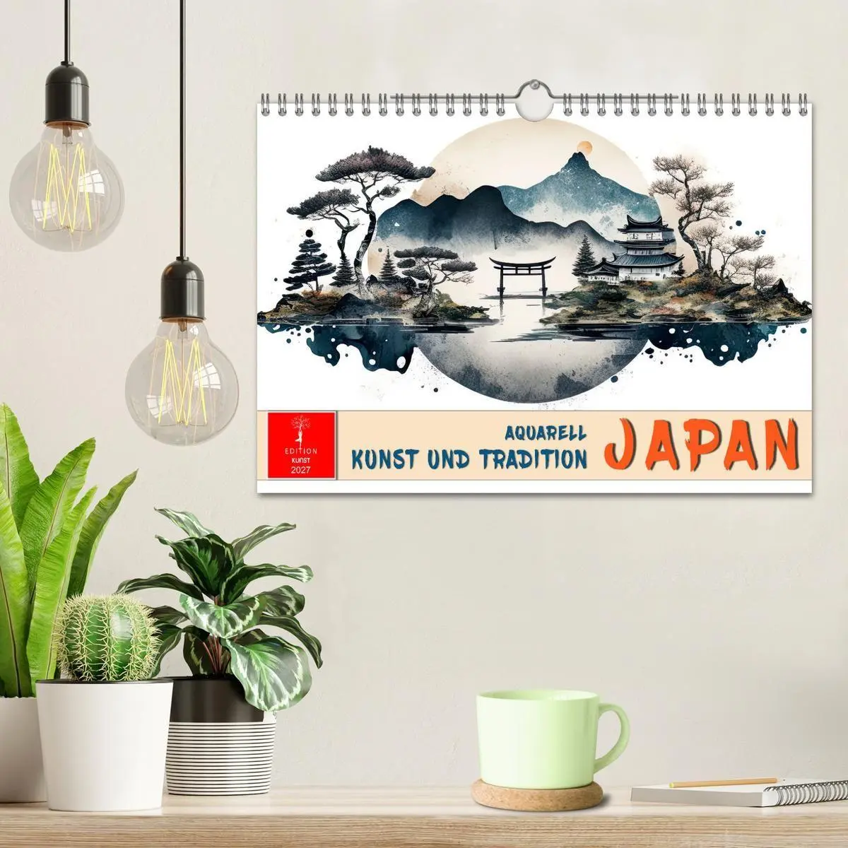Bild: 9783569006614 | Japan - Aquarell Kunst und Tradition (Wandkalender 2027 DIN A4...