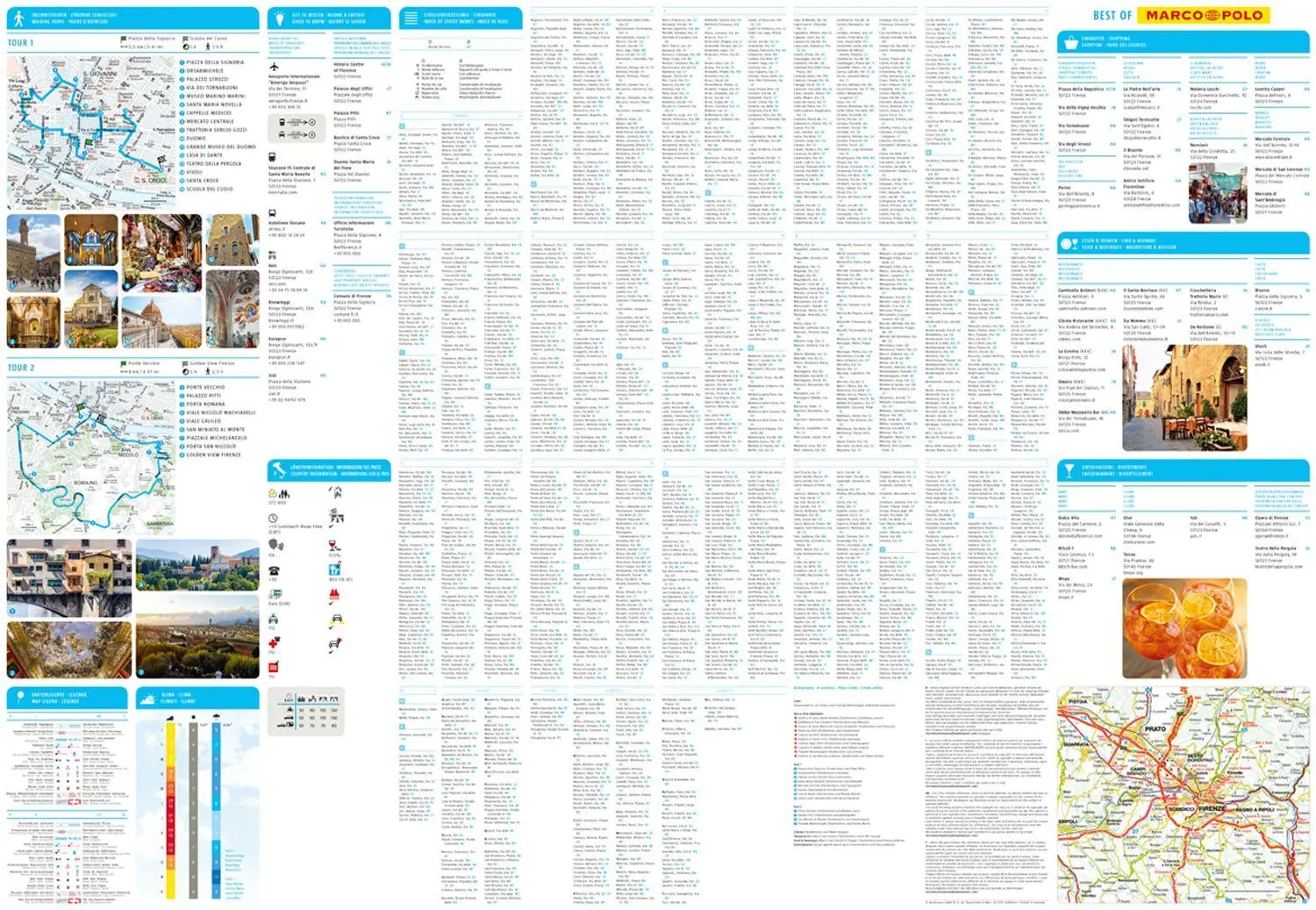 Bild: 9783575016614 | MARCO POLO Cityplan Florenz 1:12.000 | Marco Polo Verlag | 2 S. | 2023