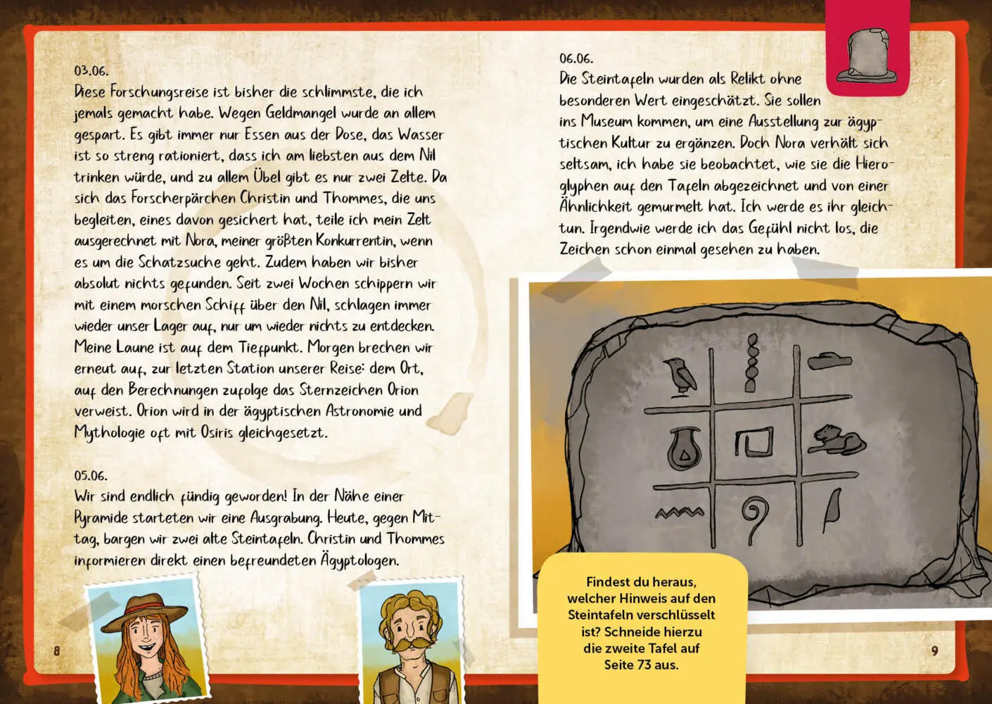 Bild: 9783745916614 | Escape History - Der rätselhafte Sarkophag | Taschenbuch | 80 S.