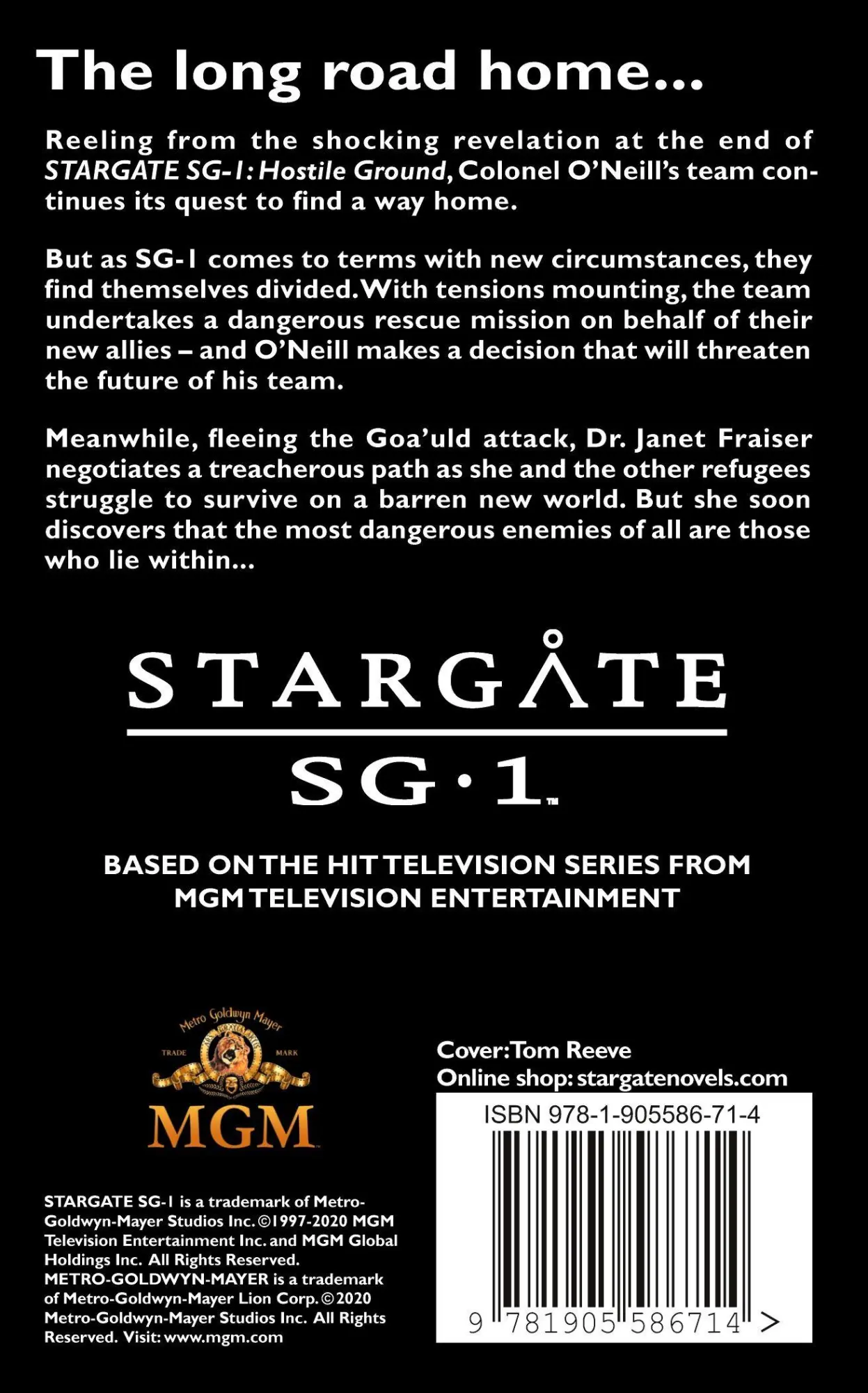 Rückseite: 9781905586714 | STARGATE SG-1 Exile (Apocalypse book 2) | Laura Harper (u. a.) | Buch