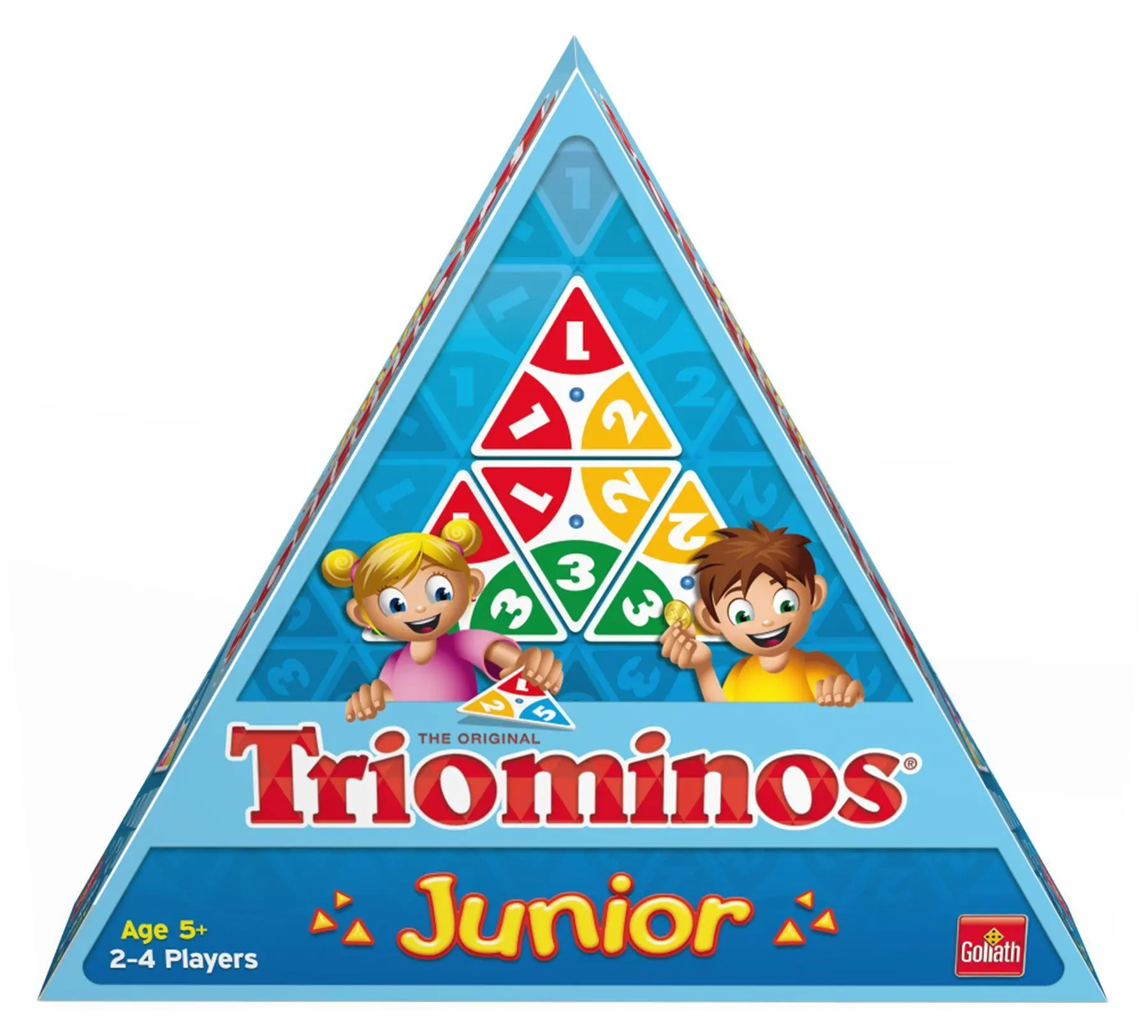 Cover: 8711808606814 | Triominos Junior | Spiel | 60.681 | Deutsch | 2020 | Goliath B.V