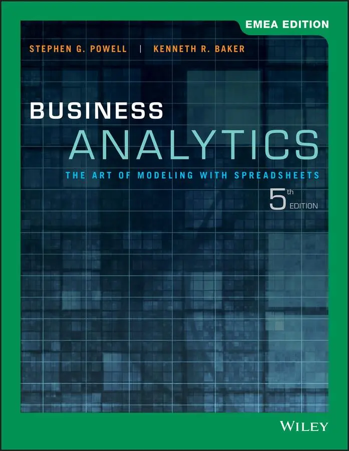 Cover: 9781119586814 | Business Analytics | Kenneth R. Baker (u. a.) | Taschenbuch | Englisch