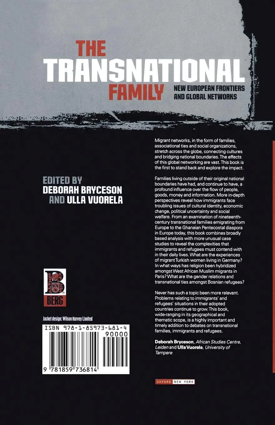 Rückseite: 9781859736814 | The Transnational Family | New European Frontiers and Global Networks