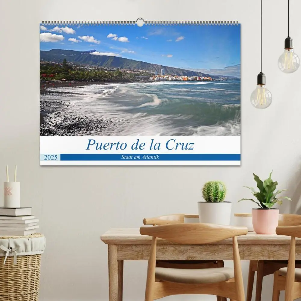 Bild: 9783435266814 | Puerto de la Cruz - Stadt am Atlantik (Wandkalender 2025 DIN A2...