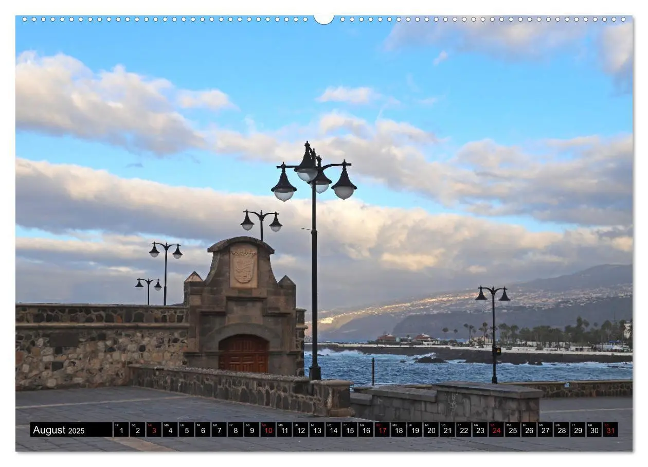Bild: 9783435266814 | Puerto de la Cruz - Stadt am Atlantik (Wandkalender 2025 DIN A2...