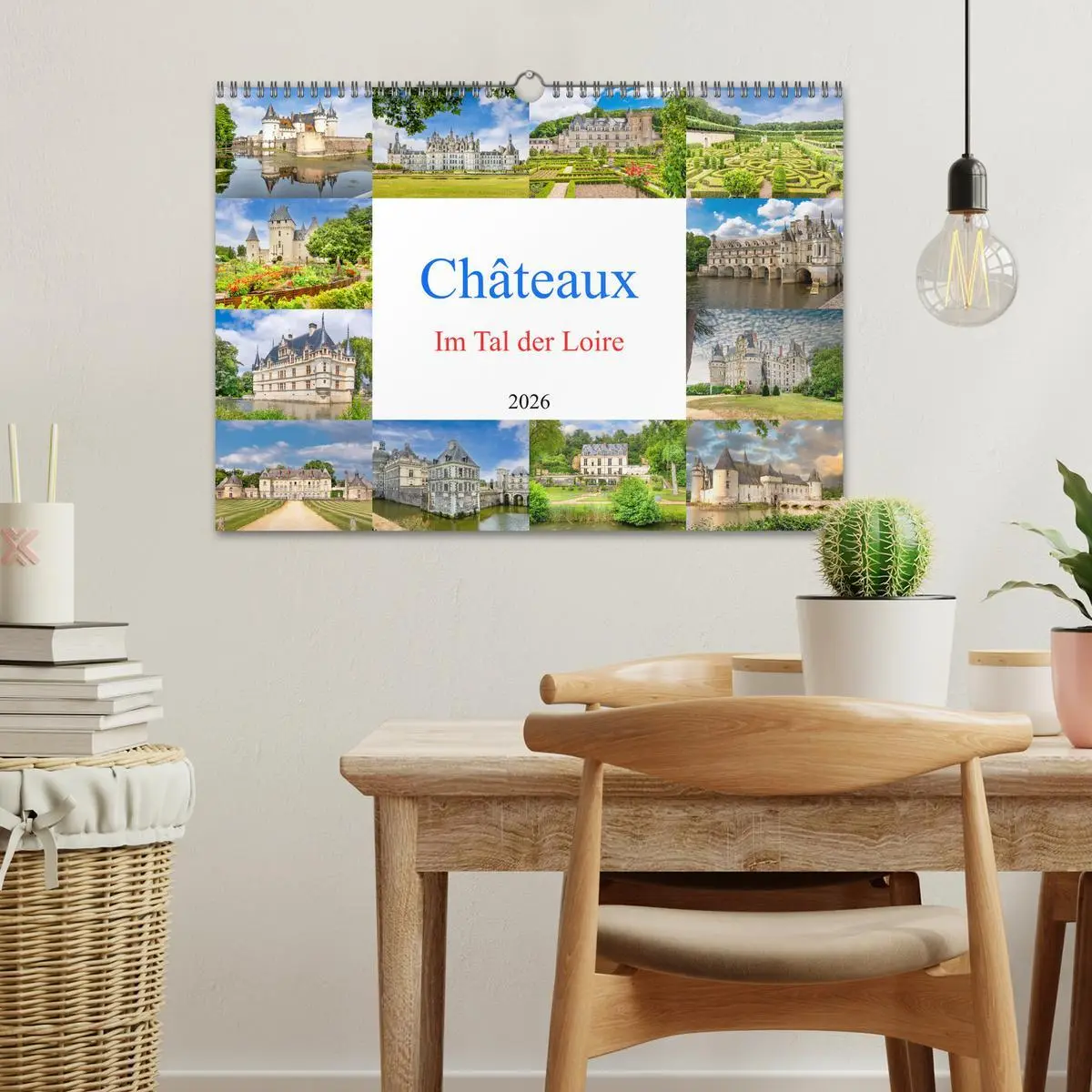 Bild: 9783457286814 | Châteaux. Im Tal der Loire (Wandkalender 2026 DIN A3 quer),...