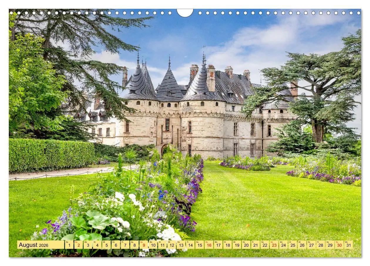 Bild: 9783457286814 | Châteaux. Im Tal der Loire (Wandkalender 2026 DIN A3 quer),...