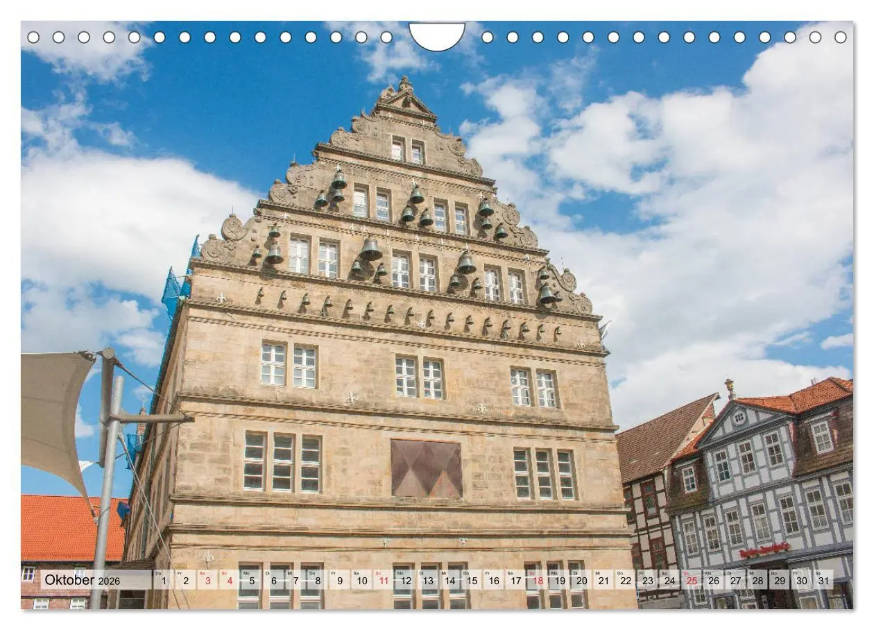 Bild: 9783457596814 | Altes Hameln (Wandkalender 2026 DIN A4 quer), CALVENDO Monatskalender