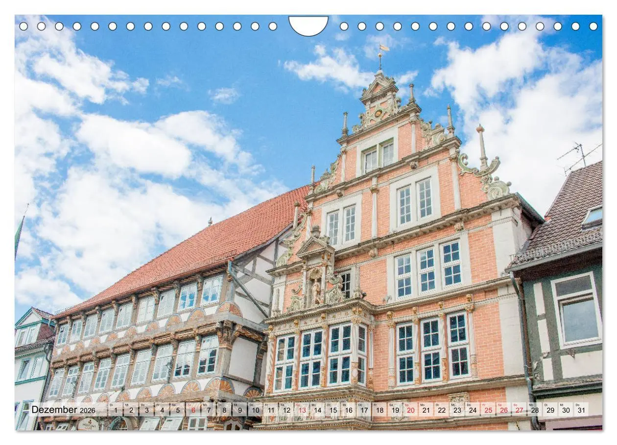Bild: 9783457596814 | Altes Hameln (Wandkalender 2026 DIN A4 quer), CALVENDO Monatskalender
