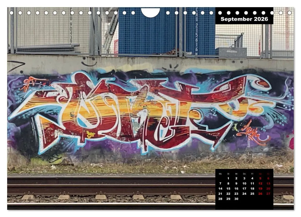 Bild: 9783457666814 | LOVE HAMBURG - GRAFFITI LOVERS (Wandkalender 2026 DIN A4 quer),...