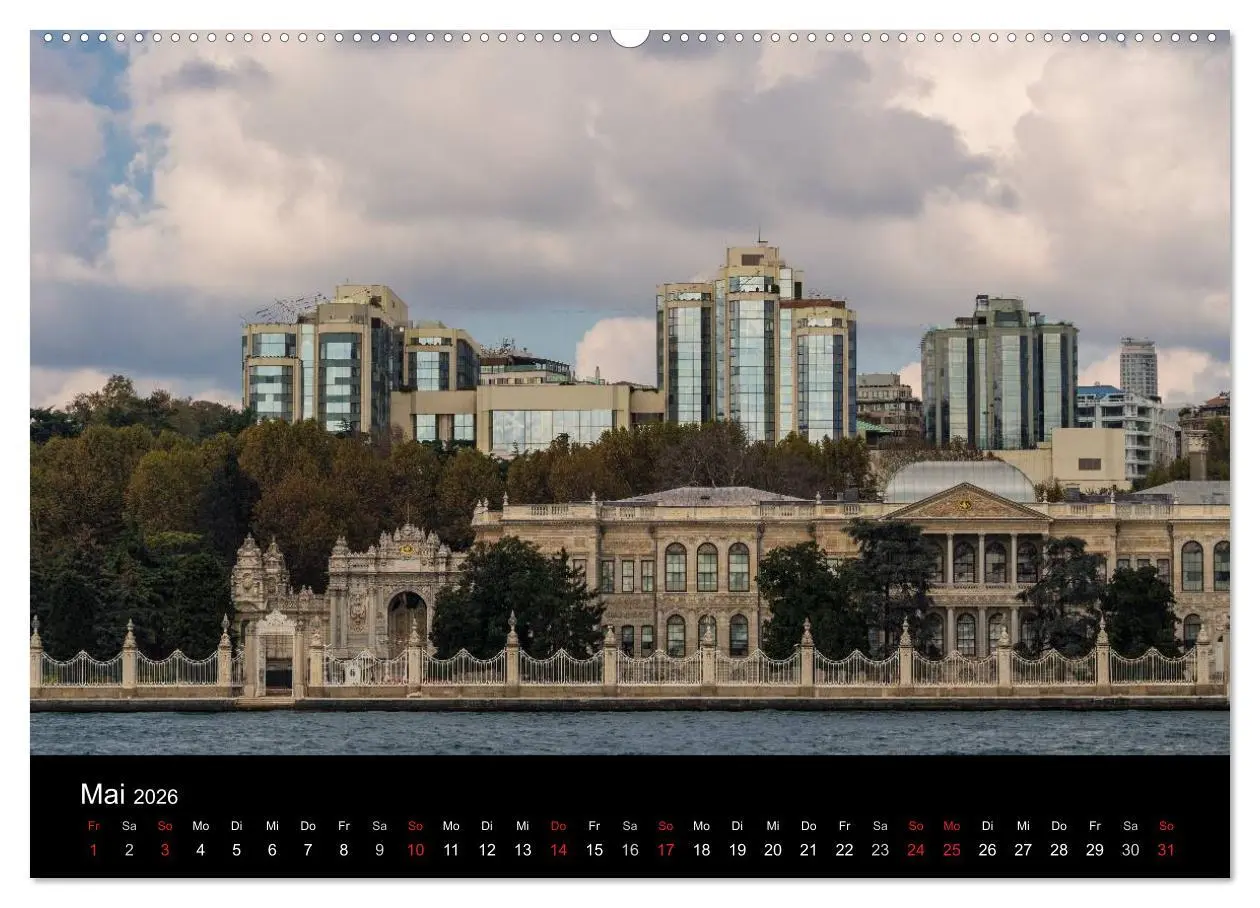 Bild: 9783516136814 | Unterwegs in Istanbul (Wandkalender 2026 DIN A2 quer), CALVENDO...