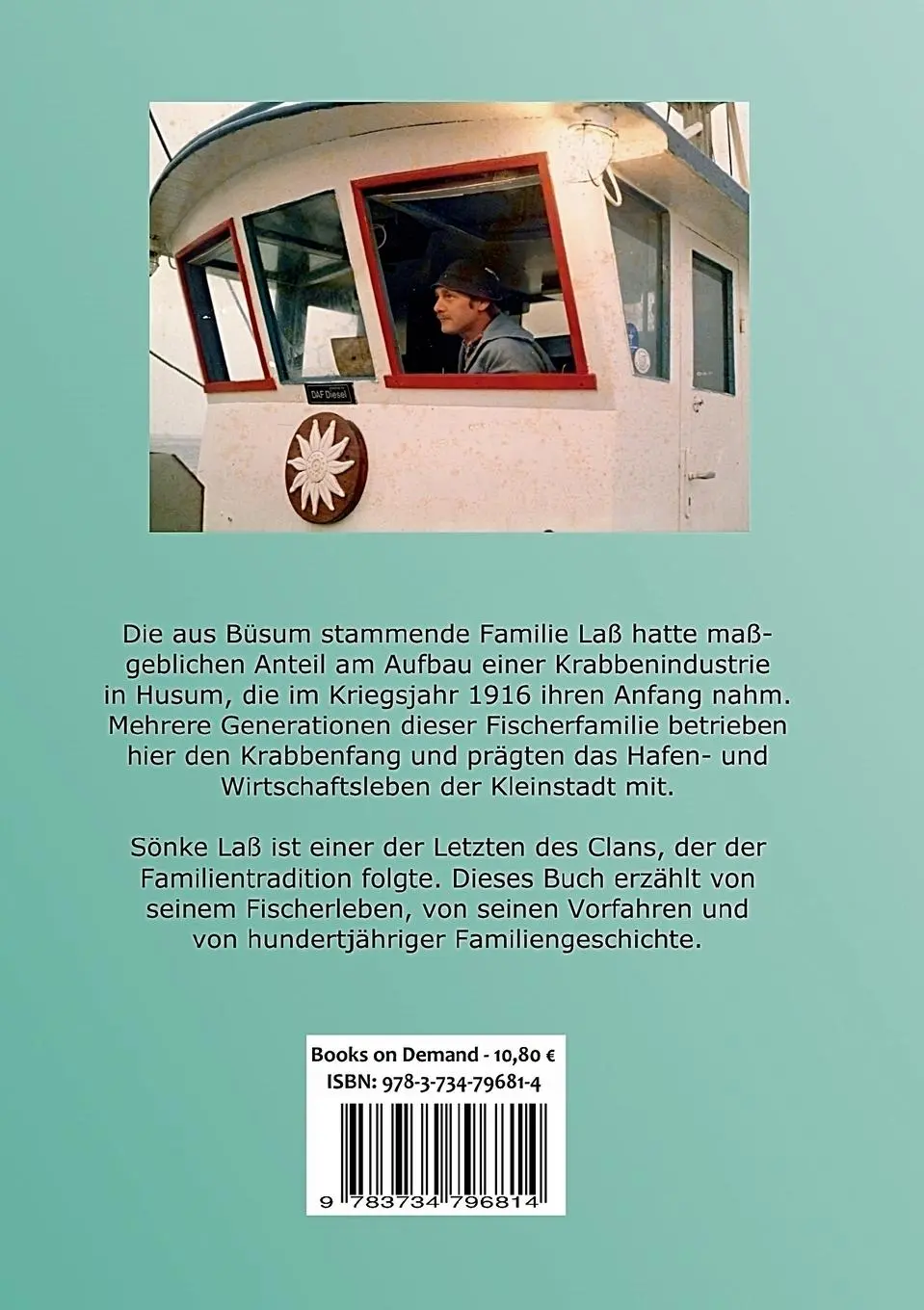 Rückseite: 9783734796814 | Krabbenfänger | Aus dem Leben einer Husumer Fischerfamilie | Spurgat