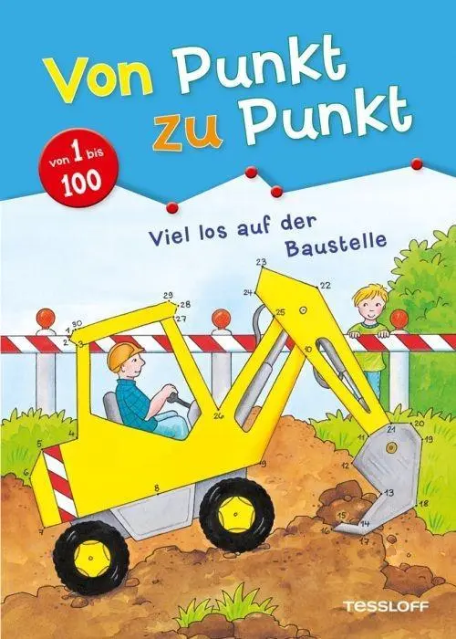 Cover: 9783788636814 | Von Punkt zu Punkt - Viel los auf der Baustelle | Corina Beurenmeister