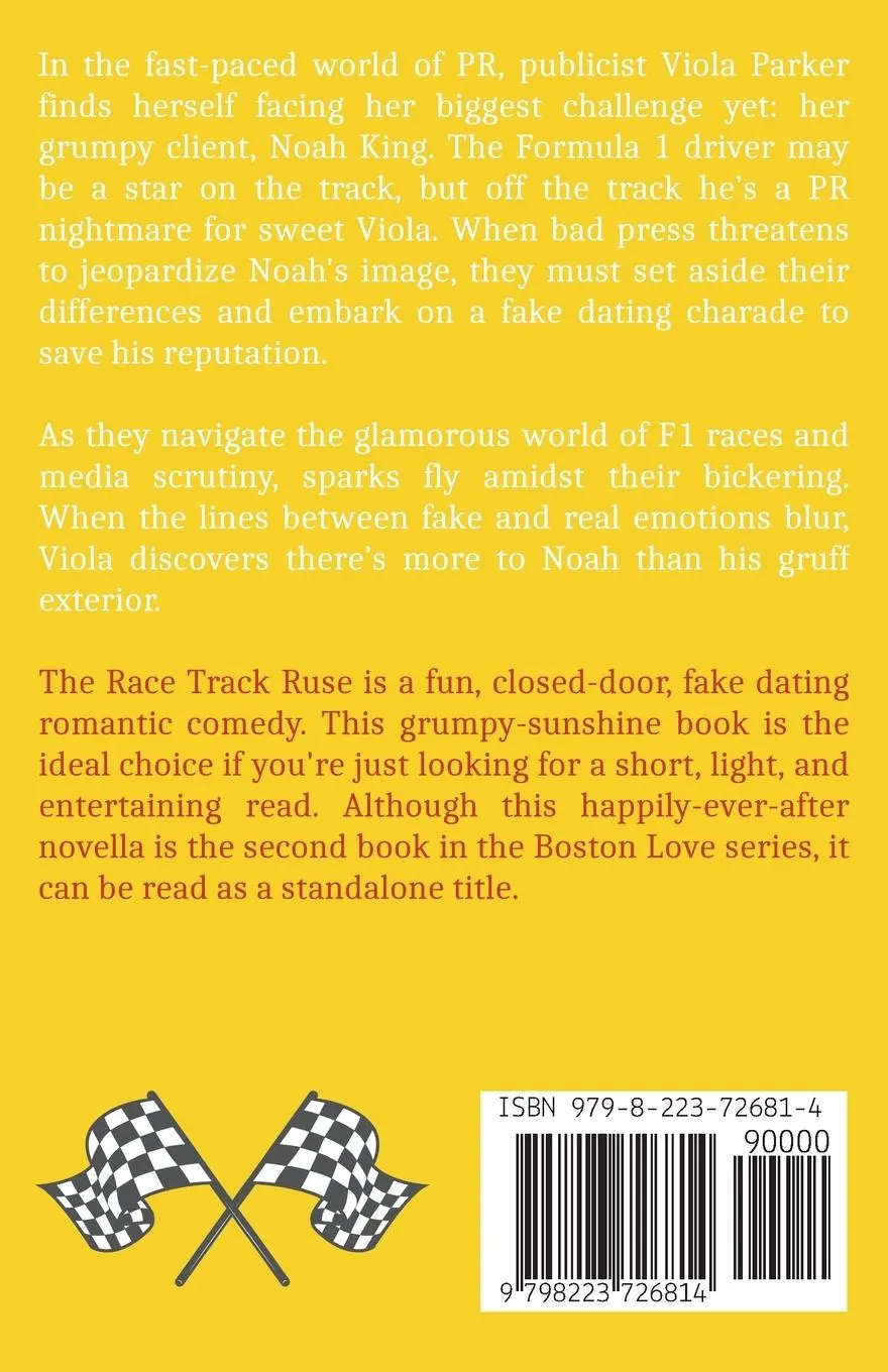 Rückseite: 9798223726814 | The Race Track Ruse | Jilly Du Plessis | Taschenbuch | Boston Love