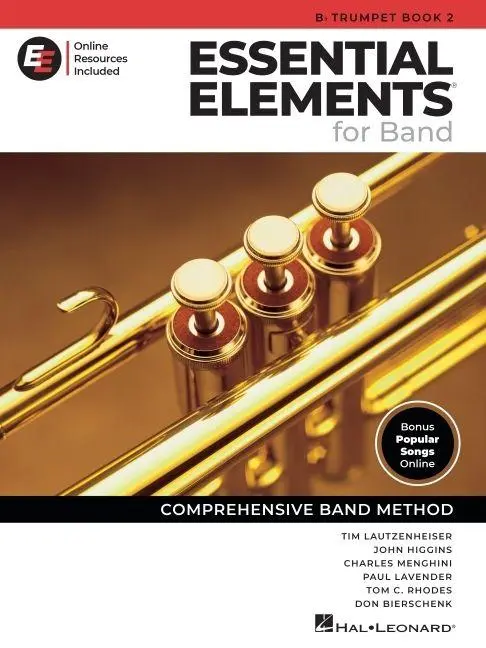 Cover: 9798350136814 | Essential Elements for Band - BB Trumpet Book 2 with Online Audio...