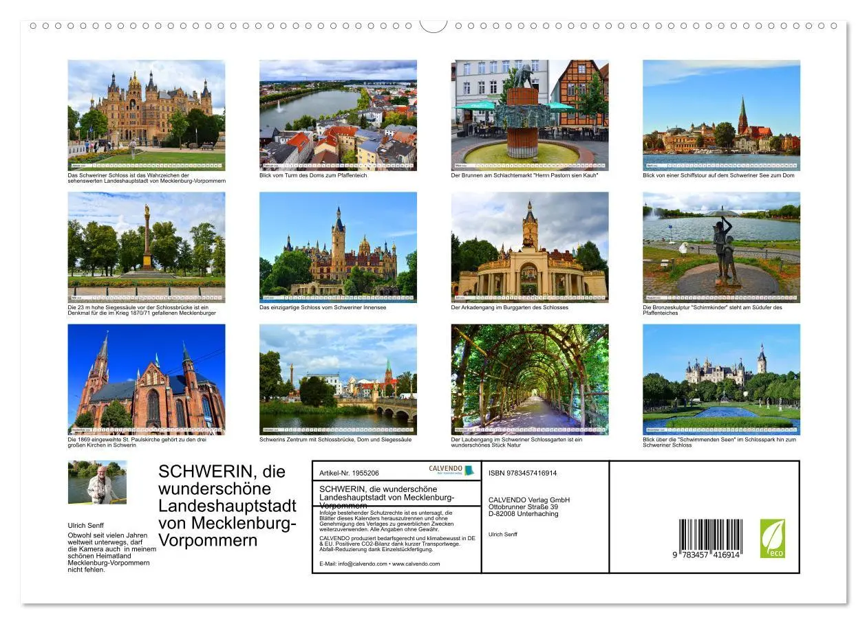 Bild: 9783457416914 | SCHWERIN, die wunderschöne Landeshauptstadt von...