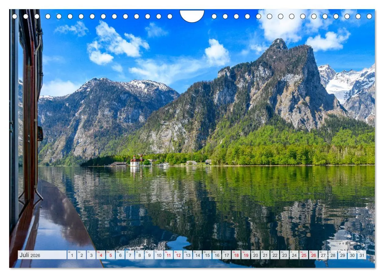 Bild: 9783457586914 | Urlaub im Berchtesgadener Land (Wandkalender 2026 DIN A4 quer),...