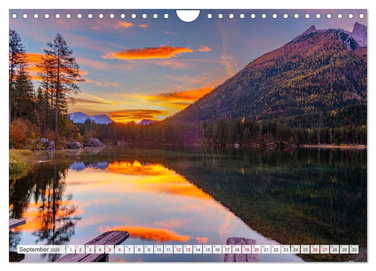 Bild: 9783457586914 | Urlaub im Berchtesgadener Land (Wandkalender 2026 DIN A4 quer),...