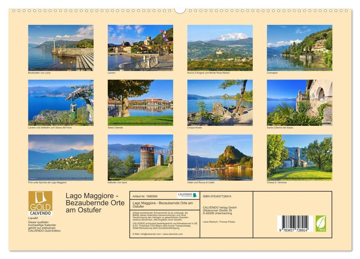 Bild: 9783457726914 | Lago Maggiore - Bezaubernde Orte am Ostufer (hochwertiger Premium...