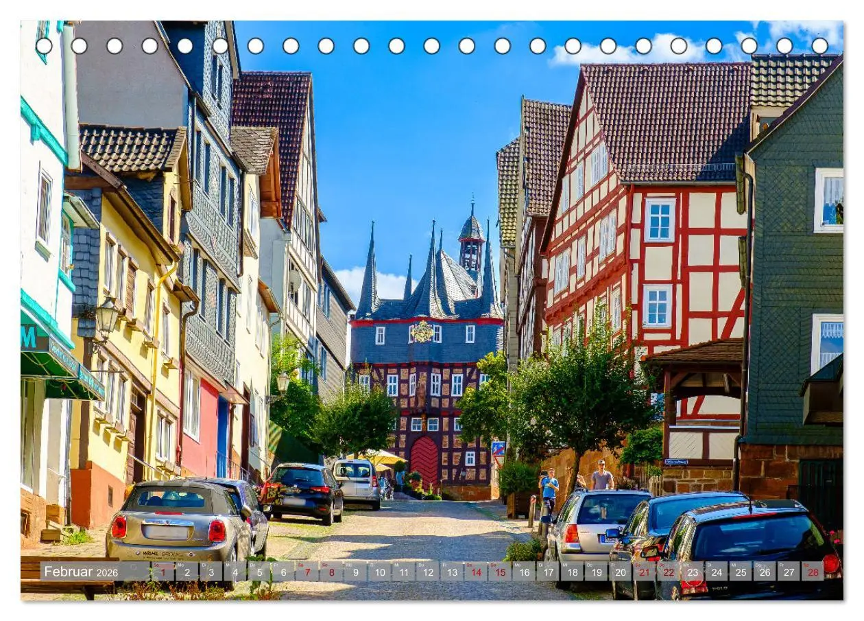 Bild: 9783457896914 | Ein Blick auf Frankenberg an der Eder (Tischkalender 2026 DIN A5...