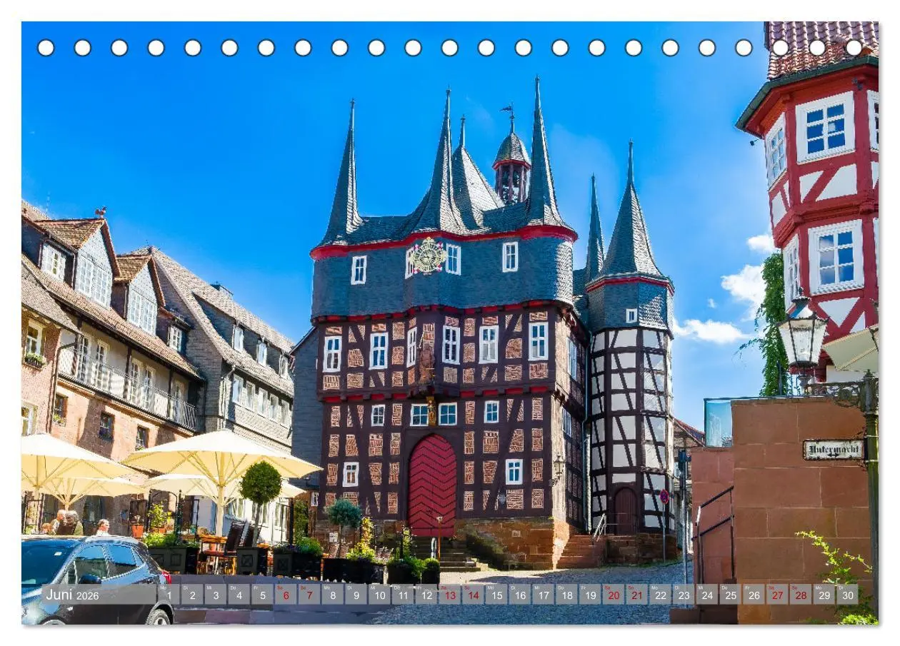 Bild: 9783457896914 | Ein Blick auf Frankenberg an der Eder (Tischkalender 2026 DIN A5...