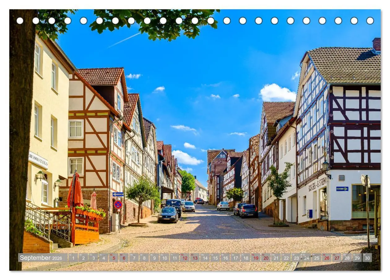 Bild: 9783457896914 | Ein Blick auf Frankenberg an der Eder (Tischkalender 2026 DIN A5...