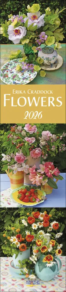 Cover: 9783731886914 | Flowers Langplaner 2026 | Langplaner | Verlag Korsch | Kalender | 2026