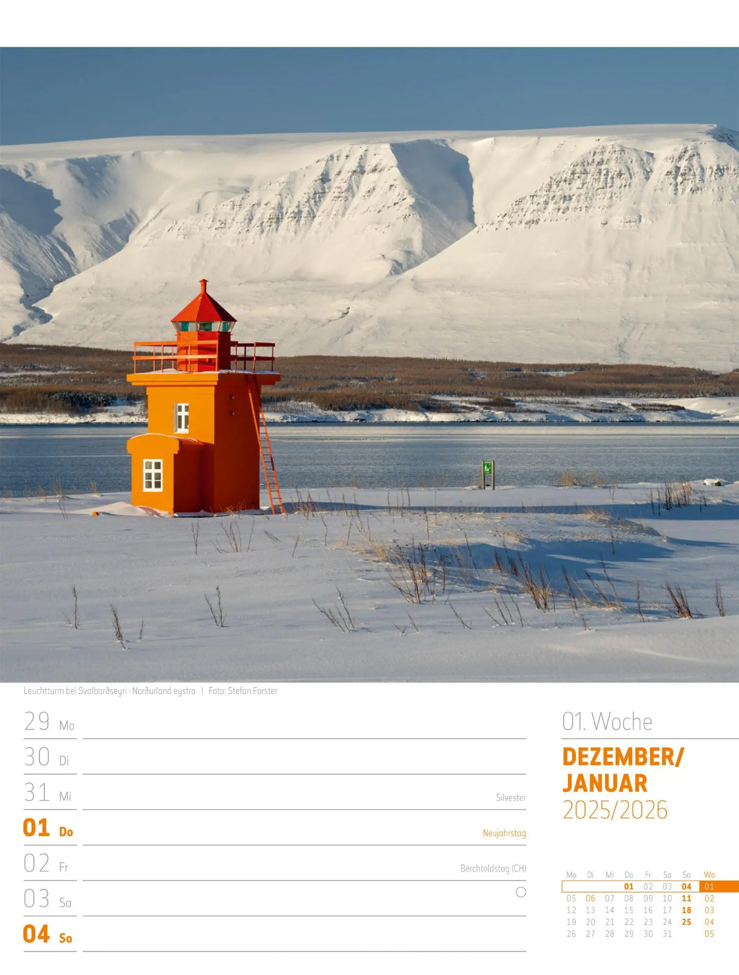 Bild: 9783838426914 | Island - Die Insel aus Feuer und Eis - Wochenplaner Kalender 2026