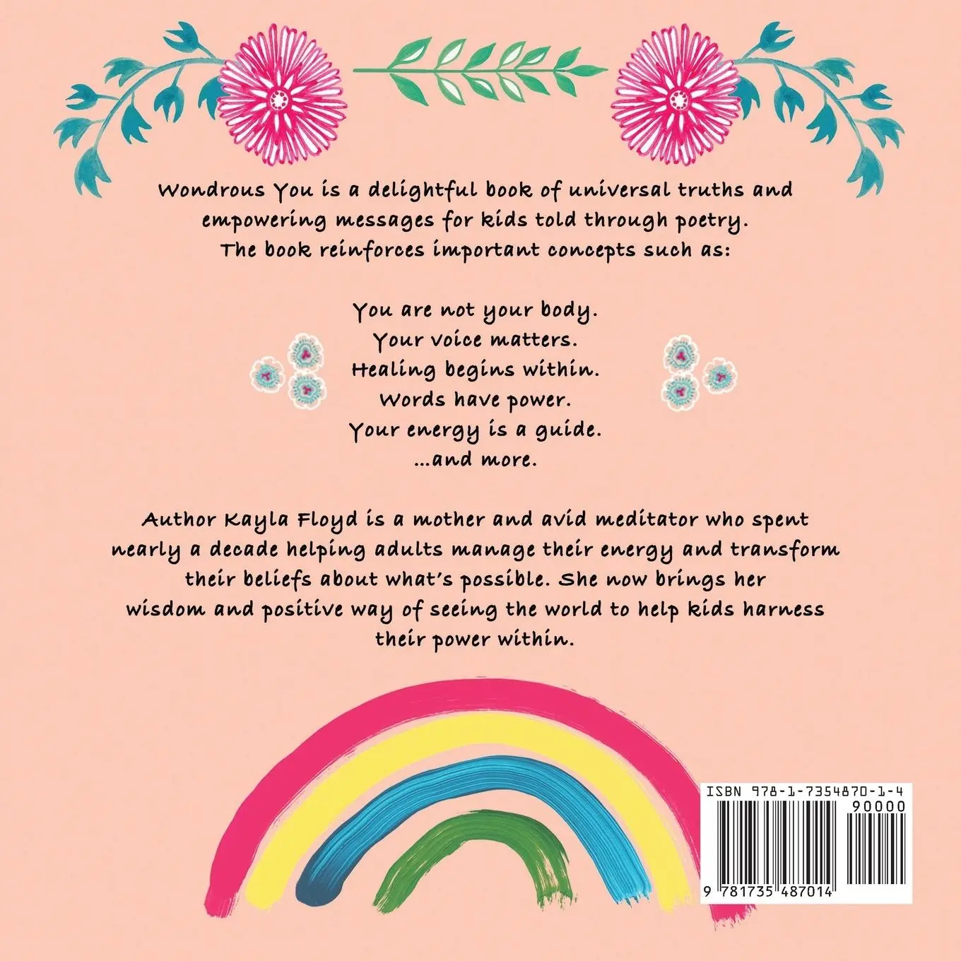 Rückseite: 9781735487014 | Wondrous You | Empowering Poems for Magical Kids | Kayla Floyd | Buch