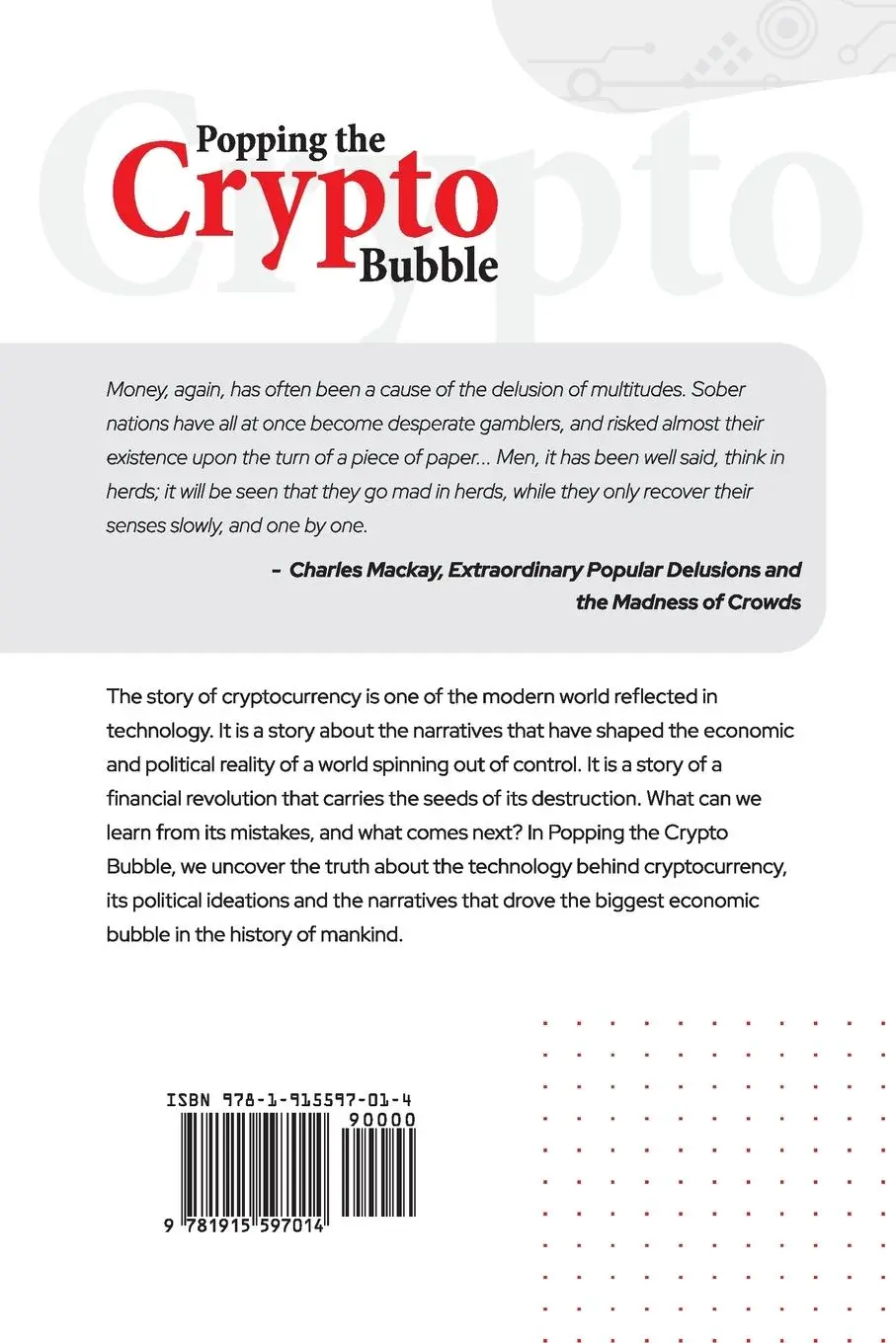 Rückseite: 9781915597014 | Popping the Crypto Bubble | Stephen Diehl (u. a.) | Taschenbuch | 2022