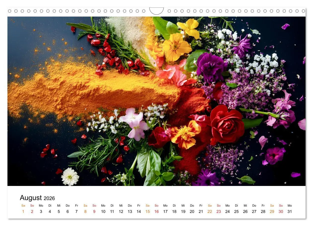 Bild: 9783457307014 | Küchenkalender Gewürzwelt (Wandkalender 2026 DIN A3 quer), CALVENDO...