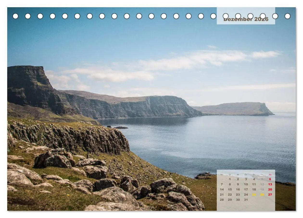Bild: 9783457857014 | Rauhes Schottland (Tischkalender 2026 DIN A5 quer), CALVENDO...
