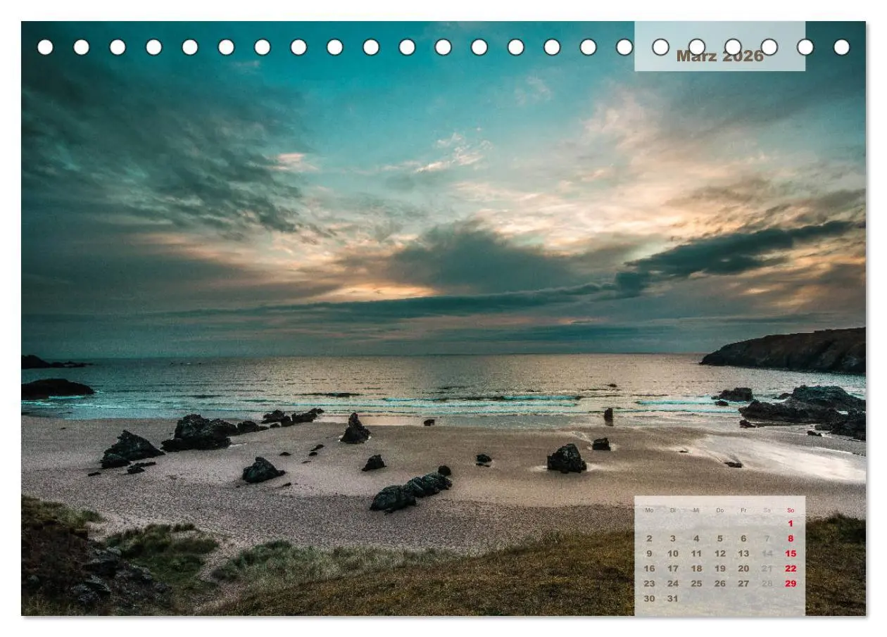 Bild: 9783457857014 | Rauhes Schottland (Tischkalender 2026 DIN A5 quer), CALVENDO...