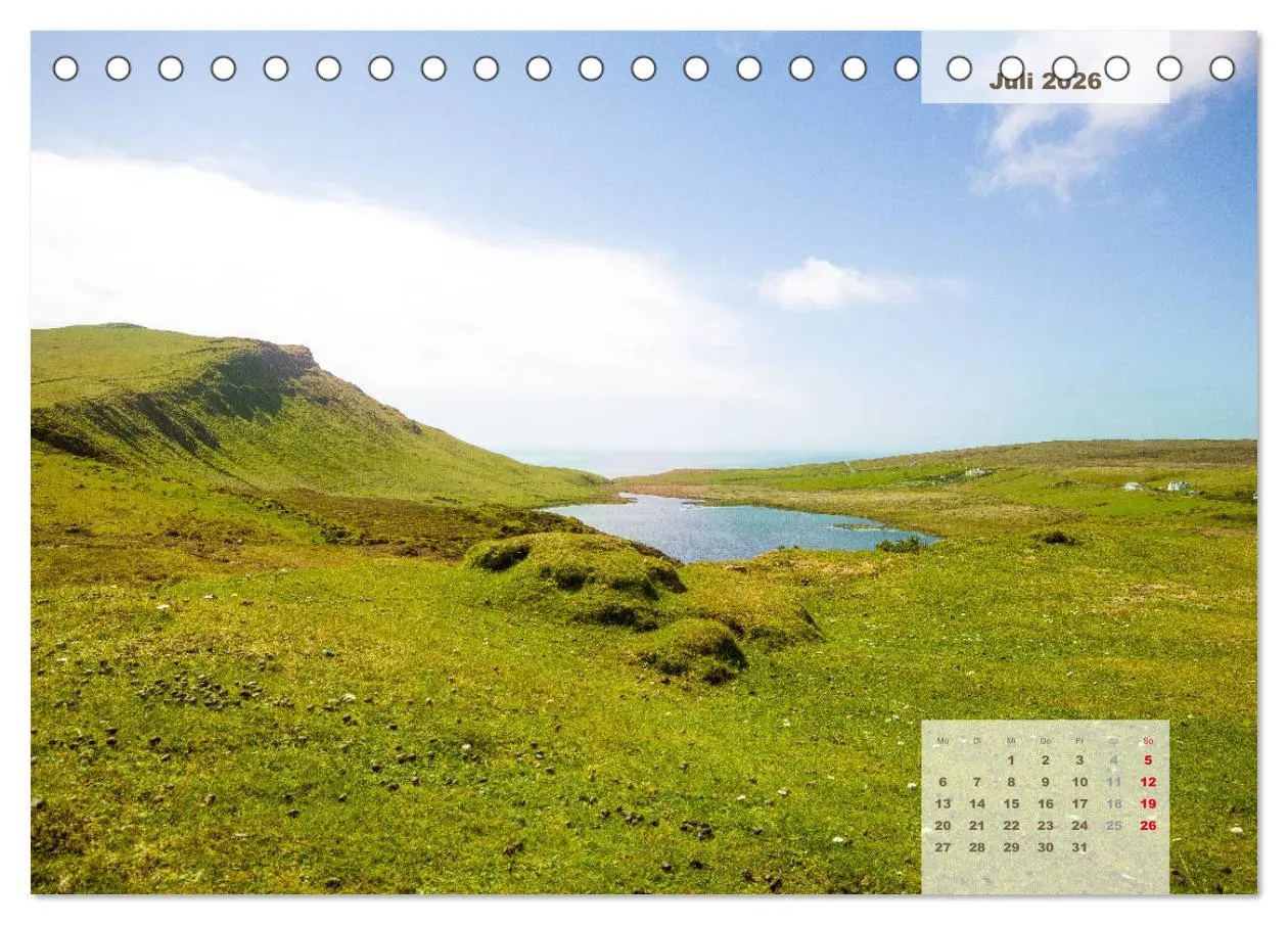 Bild: 9783457857014 | Rauhes Schottland (Tischkalender 2026 DIN A5 quer), CALVENDO...
