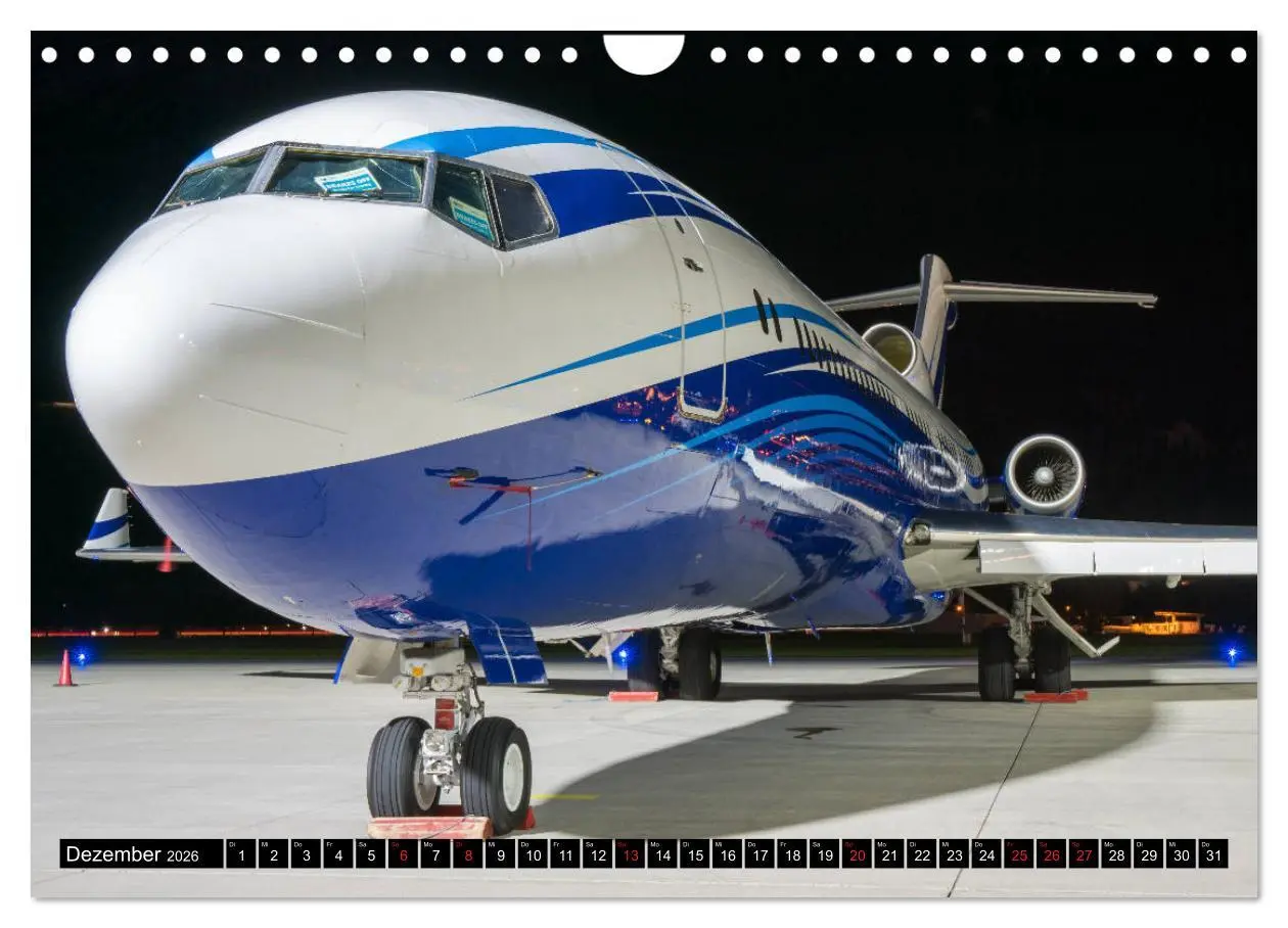 Bild: 9783457927014 | Flugzeugkalender 2026 (Wandkalender 2026 DIN A4 quer), CALVENDO...