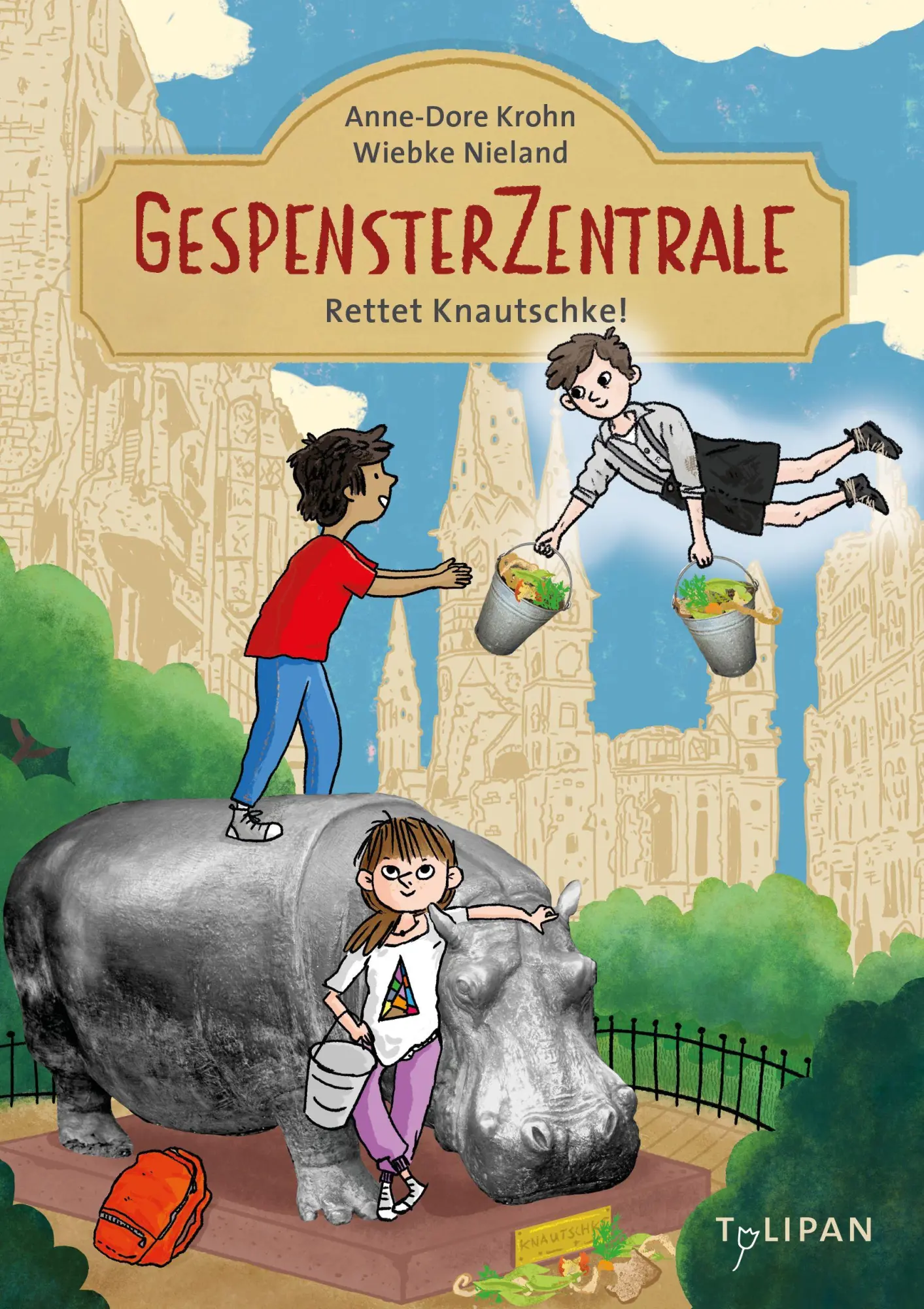 Krohn, Anne-Dore/Gespensterzentrale. Rettet Knautschke! - Neuware