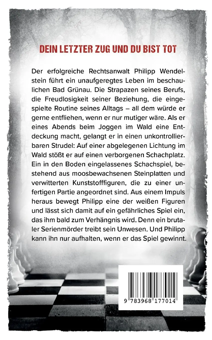 Rückseite: 9783968177014 | Das letzte Spiel | Gero Pfeiffer | Taschenbuch | Paperback | 340 S.