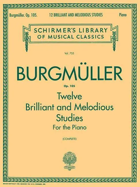 Cover: 73999247114 | 12 Brilliant and Melodious Studies, Op. 105 | Louis Oesterle | Buch