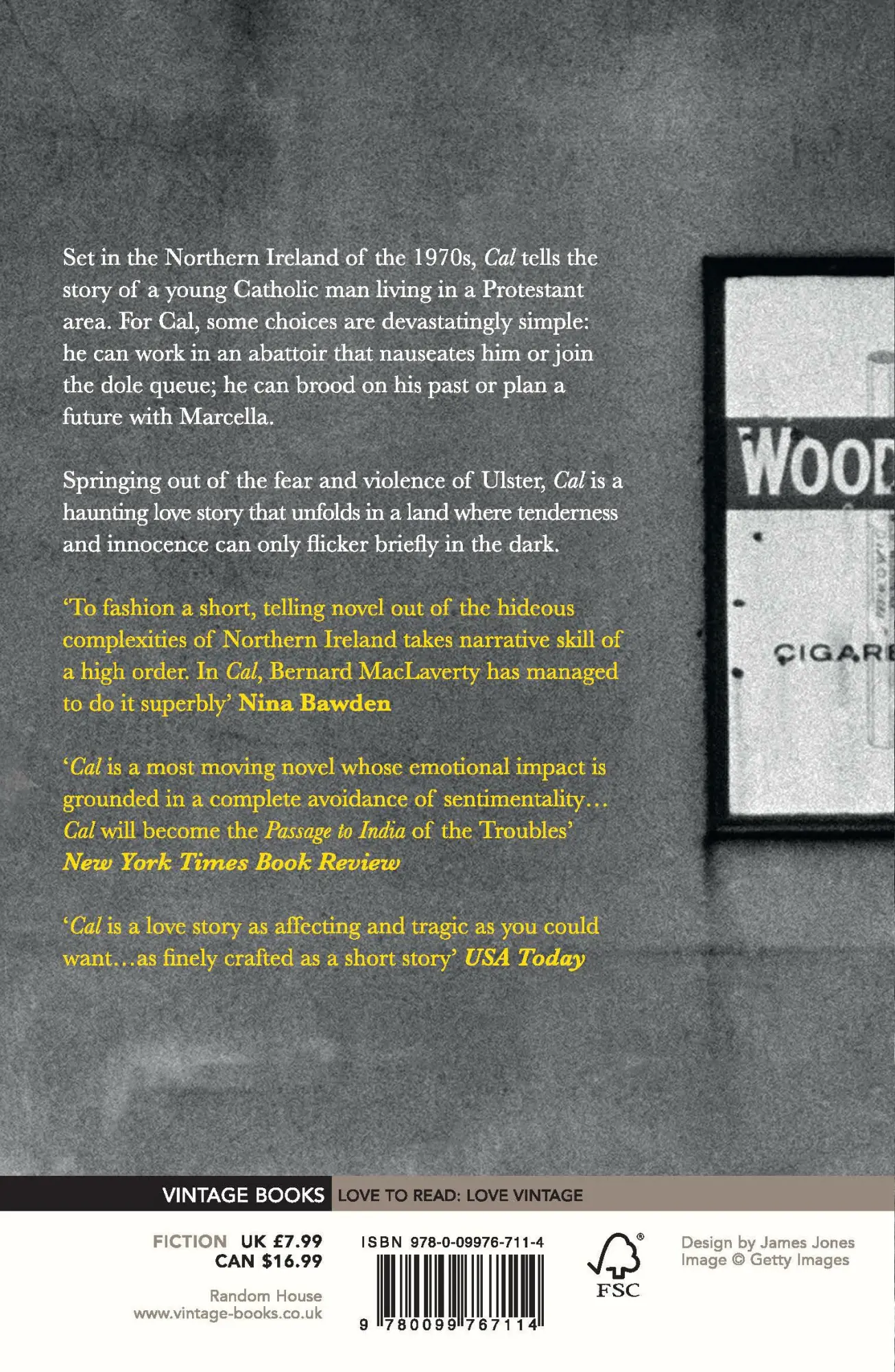 Rückseite: 9780099767114 | Cal | Bernard MacLaverty | Taschenbuch | B-format paperback | 154 S.
